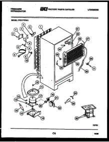 05 - System And Automatic Defrost Parts parts for Frigidaire Refrigerator FPD17TIFH1 from AppliancePartsPros.com