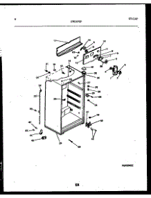 05 - Cabinet Parts parts for Frigidaire Refrigerator FPD17TPL0 from AppliancePartsPros.com