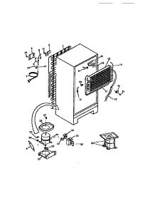 05 - Cooling System parts for Frigidaire Refrigerator FPD19TPH0 from AppliancePartsPros.com