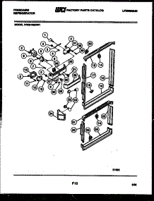 06 - Damper Control Parts parts for Frigidaire Refrigerator FPES19BDL1 from AppliancePartsPros.com