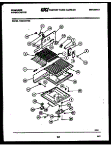 04 - Shelves And Supports parts for Frigidaire Refrigerator FPES19TPH0 from AppliancePartsPros.com