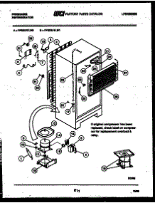 06 - System And Automatic Defrost Parts parts for Frigidaire Refrigerator FPES18TLW1 from AppliancePartsPros.com