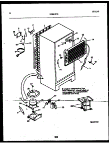 08 - System And Automatic Defrost Parts parts for Frigidaire Refrigerator FPES19TRL1 from AppliancePartsPros.com