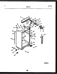 03 - Cabinet Parts parts for Frigidaire Refrigerator FPG17TSW0 from AppliancePartsPros.com