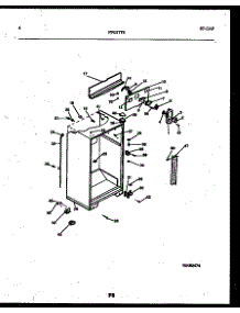 04 - Cabinet Parts parts for Frigidaire Refrigerator FPG17TSW0 from AppliancePartsPros.com