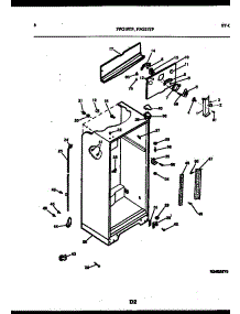 05 - Cabinet Parts parts for Frigidaire Refrigerator FPG21TPLW0 from AppliancePartsPros.com