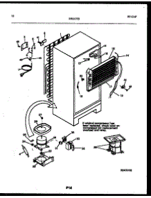 07 - System And Automatic Defrost Parts parts for Frigidaire Refrigerator FPG17TSW0 from AppliancePartsPros.com