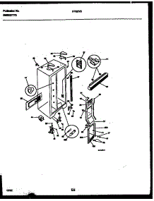 04 - Cabinet Parts parts for Frigidaire Refrigerator FPI20VSW0 from AppliancePartsPros.com