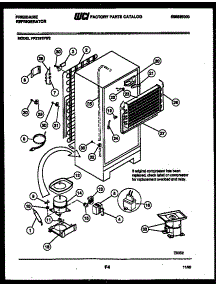 06 - System And Automatic Defrost Parts parts for Frigidaire Refrigerator FPZ19TFW2 from AppliancePartsPros.com