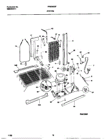 07 - System parts for Frigidaire Refrigerator FRS20ZGFD0 from AppliancePartsPros.com