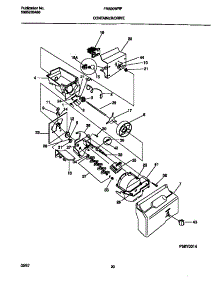 09 - Container / Drive parts for Frigidaire Refrigerator FRS20WRFW0 from AppliancePartsPros.com