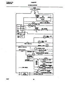 11 - Wiring Diagram parts for Frigidaire Refrigerator FRS20WRFW0 from AppliancePartsPros.com