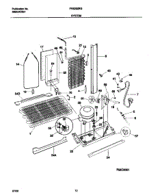 07 - Systems parts for Frigidaire Refrigerator FRS20ZRGD8 from AppliancePartsPros.com