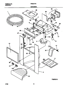 08 - I&Wdisp parts for Frigidaire Refrigerator FRS20ZRGD8 from AppliancePartsPros.com