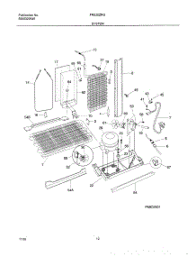 13 - System parts for Frigidaire Refrigerator FRS20ZRGD4 from AppliancePartsPros.com