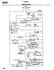 11 - Wiring Diagram parts for Frigidaire Refrigerator FRS20WRHD1 from AppliancePartsPros.com