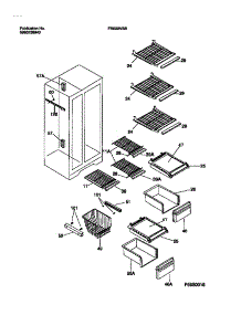 05 - Shelves, Water Tank, 3-Door Mullion parts for Frigidaire Refrigerator FRS22VSBD0 from AppliancePartsPros.com