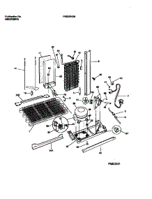 07 - Cooling System parts for Frigidaire Refrigerator FRS22VSBD0 from AppliancePartsPros.com