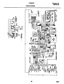 12 - Wiring Diagram parts for Frigidaire Refrigerator FRS22WNFD0 from AppliancePartsPros.com