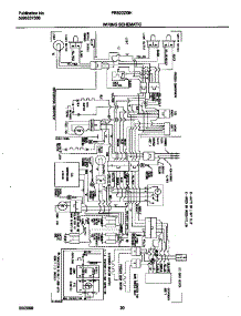 11 - Wiring Diagram parts for Frigidaire Refrigerator FRS22ZGHB4 from AppliancePartsPros.com