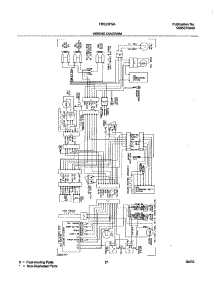 21 - Wiring Diagram parts for Frigidaire Refrigerator FRS23F5AQ5 from AppliancePartsPros.com