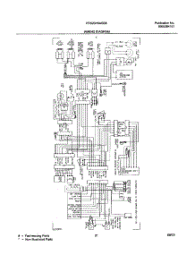 21 - Wiring Diagram parts for Frigidaire Refrigerator FRS23H5ASB8 from AppliancePartsPros.com