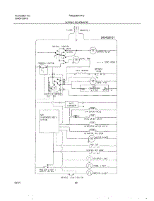 20 - Wiring Schematic parts for Frigidaire Refrigerator FRS23KF7AW1 from AppliancePartsPros.com