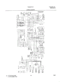23 - Wiring Diagram parts for Frigidaire Refrigerator FRS23KF7AW0 from AppliancePartsPros.com