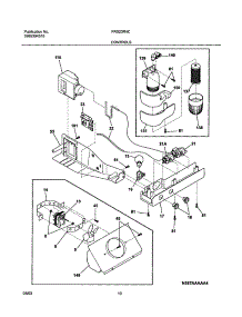 11 - Controls parts for Frigidaire Refrigerator FRS23R4CB2 from AppliancePartsPros.com