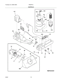 11 - Controls parts for Frigidaire Refrigerator FRS23R4CQ4 from AppliancePartsPros.com