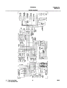 21 - Wiring Diagram parts for Frigidaire Refrigerator FRS23KR4AQ6 from AppliancePartsPros.com