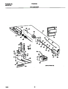 07 - Ice Container parts for Frigidaire Refrigerator FRS24AGGB2 from AppliancePartsPros.com
