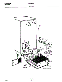 10 - System parts for Frigidaire Refrigerator FRS24AGGB3 from AppliancePartsPros.com