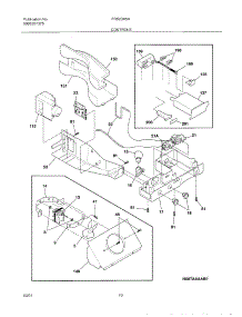 11 - Controls parts for Frigidaire Refrigerator FRS23X5AW1 from AppliancePartsPros.com