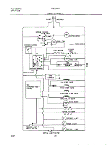 21 - Wiring Schematic parts for Frigidaire Refrigerator FRS23X5AW1 from AppliancePartsPros.com