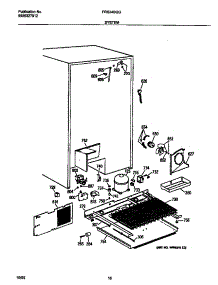 10 - System parts for Frigidaire Refrigerator FRS24BGGW2 from AppliancePartsPros.com