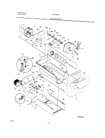 17 - Ice Container parts for Frigidaire Refrigerator FRS24ZRGD1 from AppliancePartsPros.com
