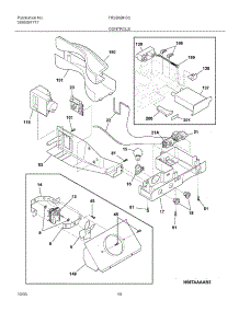 11 - Controls parts for Frigidaire Refrigerator FRS26BH5CB2 from AppliancePartsPros.com