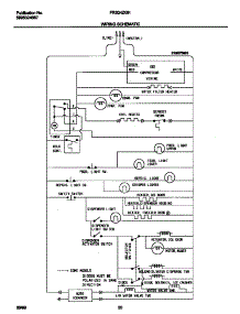 11 - Wiring Diagram parts for Frigidaire Refrigerator FRS24ZGHD0 from AppliancePartsPros.com