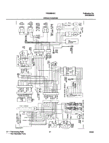 21 - Wiring Diagram parts for Frigidaire Refrigerator FRS26BH5CW0 from AppliancePartsPros.com