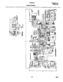 12 - Wiring Diagram parts for Frigidaire Refrigerator FRS24ZSFB0 from AppliancePartsPros.com