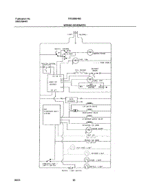 20 - Wiring Schematic parts for Frigidaire Refrigerator FRS26BH6CS2 from AppliancePartsPros.com