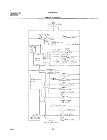 20 - Wiring Schematic parts for Frigidaire Refrigerator FRS26H5ASB7 from AppliancePartsPros.com