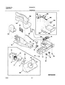 11 - Controls parts for Frigidaire Refrigerator FRS26HF7BQ1 from AppliancePartsPros.com