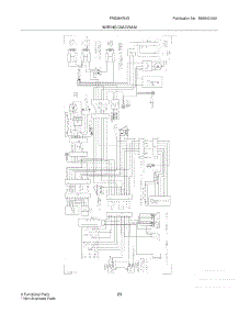 23 - Wiring Diagram parts for Frigidaire Refrigerator FRS26KR4DW5 from AppliancePartsPros.com