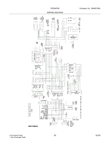 23 - Wiring Diagram parts for Frigidaire Refrigerator FRS26KF6EWC from AppliancePartsPros.com