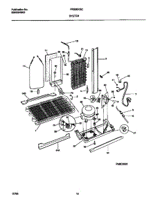 07 - System parts for Frigidaire Refrigerator FRS26XGCD3 from AppliancePartsPros.com