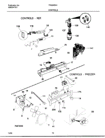 10 - Controls parts for Frigidaire Refrigerator FRS26ZNHW5 from AppliancePartsPros.com