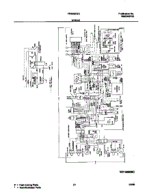 12 - Wiring Diagram parts for Frigidaire Refrigerator FRS26ZGGW1 from AppliancePartsPros.com