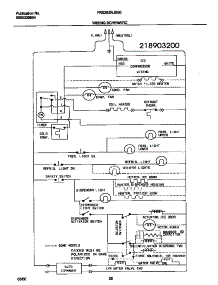 11 - Wiring Diagram parts for Frigidaire Refrigerator FRS26ZNJSB0 from AppliancePartsPros.com